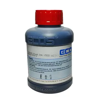 Ecos 500ML Inkjet Siyah Mürekkep